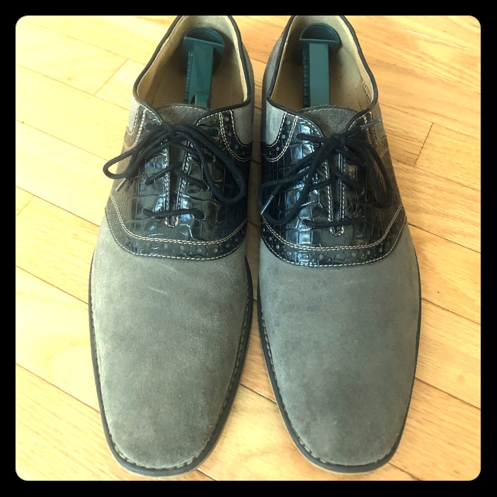 Suede shoes